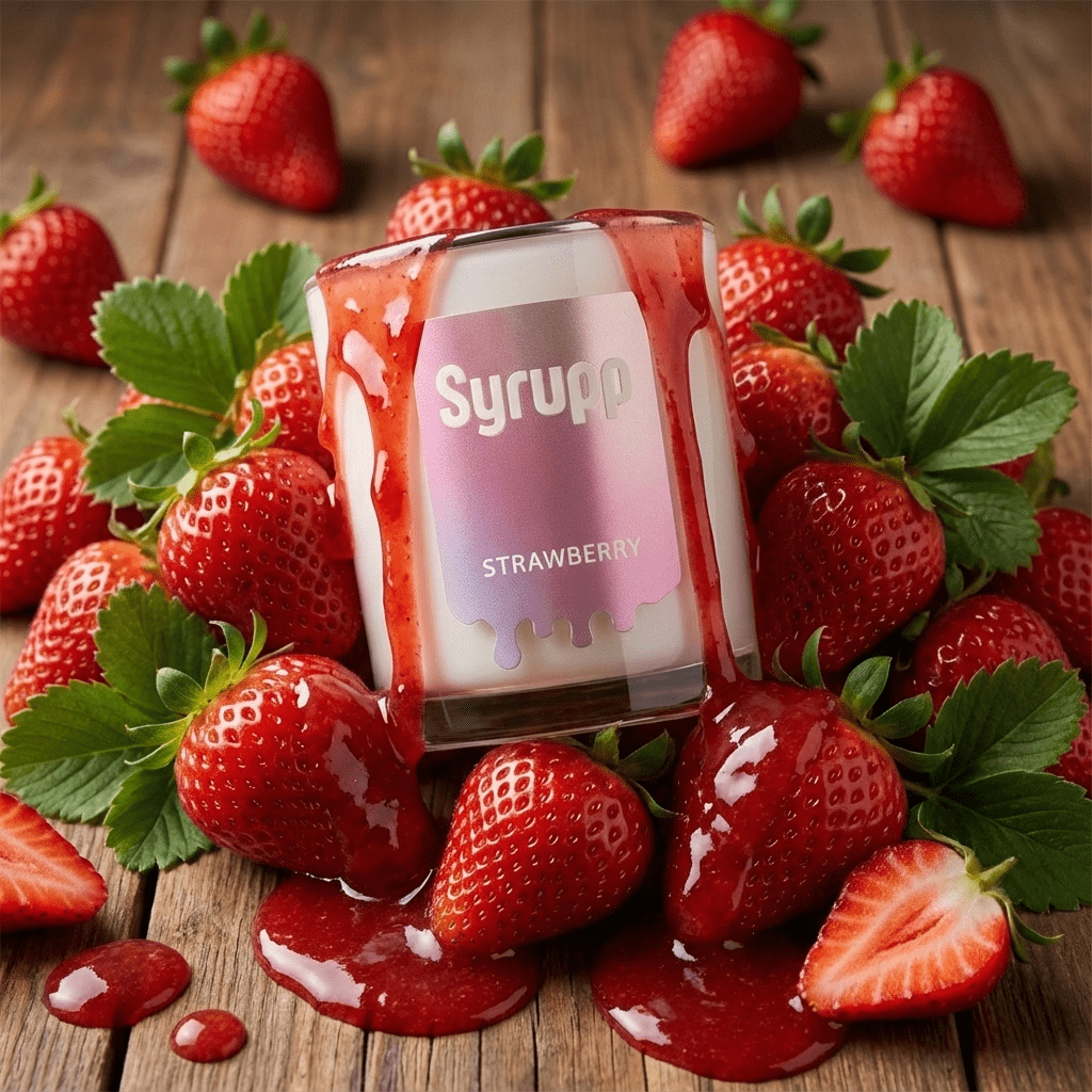 Strawberry Candle — 30cl · up to 30 hr burn