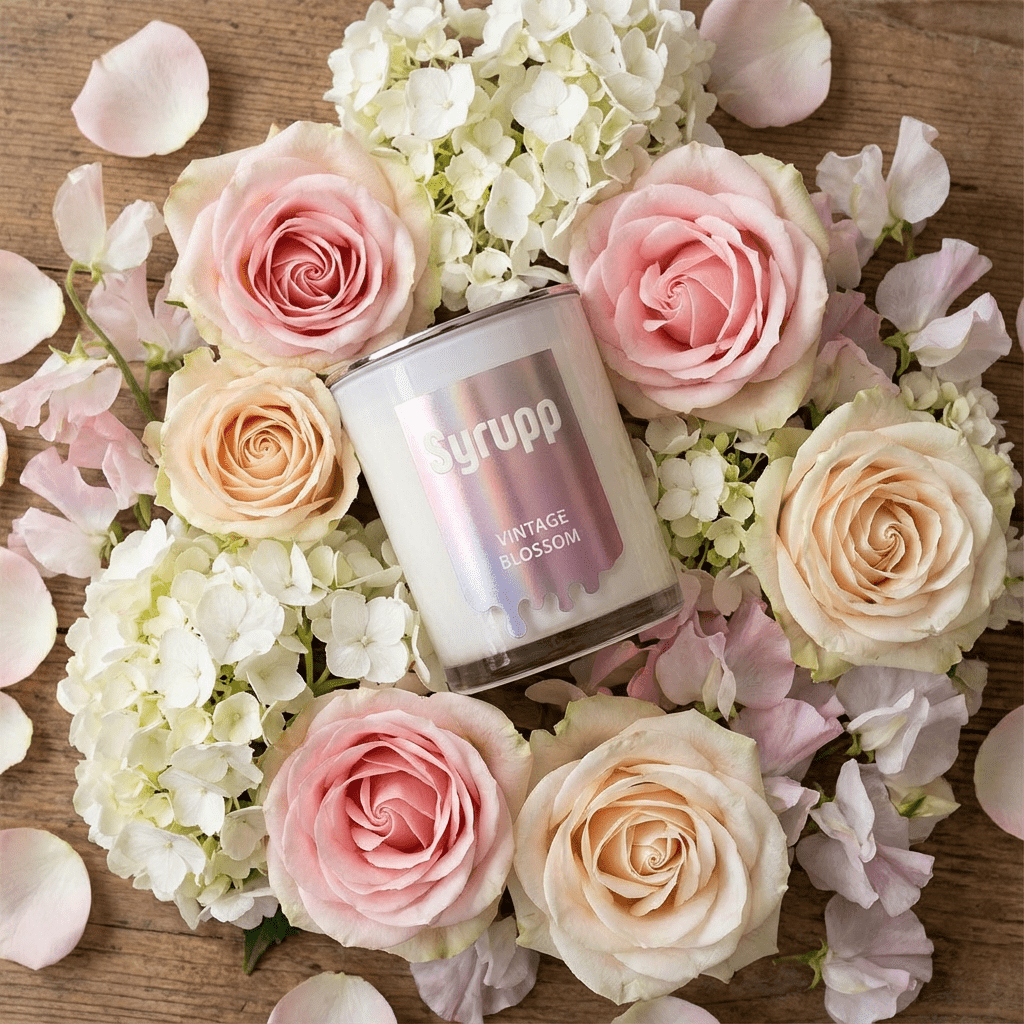 Vintage Blossom Candle — 30cl · up to 30 hr burn